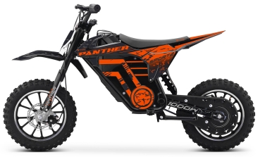 NITRO E-MOTO Mini Dirtbike Panther 1000W Lithium Batterie 36V15Ah Brushless 10"